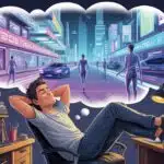 a young man imagines the movie he wants to create.